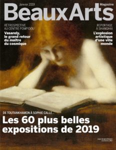 desiree engelen - publication article beaux arts magazine 2019 exposition