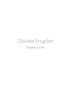 desiree engelen - plaquette gardens of fire couverture